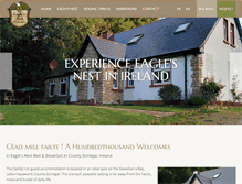 Tablet Screenshot of eaglesnest-bb.com